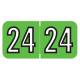 2024 Year Labels - Barkley Compatible - Size 3/4" H x 1 1/2" W
