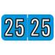 Arden Label BAYM-25-B45 Barkley Compatible BAYM Series 2025 Year Labels - Size 3/4" H x 1 1/2" W