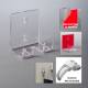 Poltex BCOD1500-T Barcode Scanner Holder 1500 - High Bond Tape Mount (Scanner is Not Included)