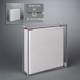 Poltex BINDRDUST-W 3-Ring Durable Binder Holder with Lid - Wall Mount (3-Ring Binder is Not Included)