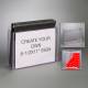 Poltex BINDRSIG-T 3-Ring Durable Binder Holder with Sign - High Bond Tape Bond (3-Ring Binder and Sign are Not Included)