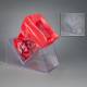 Poltex BIOHTLT13 Benchtop Biohazard Bag Box - 7" W x 5.50" D x 9.10" H, Tilted (Biohazard Bag is Not Included)
