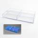 Poltex BLDTRY5x9.5 Blood Tube Rack Organizer Tray - 4 Compartments (Tube Racks and Vacutainers Tubes with Cap are Not Included)