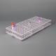 Poltex BLDTUBE200 Blood Tube Carrier Rack with Side Handles - 200 Tube Capacity (Vacutainer Tubes and Caps are Not Included)