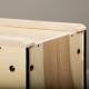 Clinton 5-1510 Square Packing Weight Box with Lid - Bottom Runners