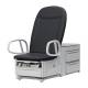 Brewer Access® High-Low PLUS Exam Table with 17" Height, Power Back, Pelvic Tilt, Drawer Heater, and Outlet - Black Satin (Image Shown May Include Features or Accessories That Do Not Come Standard on the Base Model)