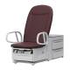 Brewer Access® High-Low PLUS Exam Table 700 with Power Back and 17" Height - Cabernet (Image Shown May Include Features or Accessories That Do Not Come Standard on the Base Model)