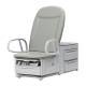 Brewer 6000PLUS-17-PR37 Access® High-Low PLUS Exam Table with Pneumatic Back and 17" Height - Feather (Image shown may include features or accessories that do not come standard on the base model)