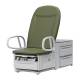 Brewer 6000PLUS-17-PR53 Access® High-Low PLUS Exam Table with Pneumatic Back and 17" Height - Ivy (Image shown may include features or accessories that do not come standard on the base model)