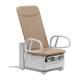 Brewer FLEX™ High-Low PLUS Exam Table with Power Back, Pelvic Tilt, Stirrups, Drawer Heater, Outlet, and 17" Height - Cocoa (Image Shown May Include Features or Accessories That Do Not Come Standard on the Base Model)