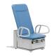 Brewer FLEX™ High-Low PLUS Exam Table with Pneumatic Back, Pelvic Tilt, Stirrups, Drawer Heater, Outlet, and 17" Height - Horizon (Image Shown May Include Features or Accessories That Do Not Come Standard on the Base Model)