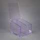 Poltex BTSYSBIN Benchtop Stack System Bulk Bin - 7.67" Height, Opened Lid