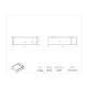 Poltex BTSYSMICRO Benchtop Stack System Microtube Rack Holder - Dimensions