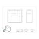 Poltex BUNNY Bunny Suit Holder - Dimensions