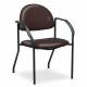 Clinton C-50F F-Series Black Frame Chair with Arm - Black