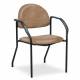 Clinton C-50F F-Series Black Frame Chair - Desert Tan