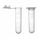 MTC Bio C0905 Round Bottom Tube with Attached Snap Cap, Frosted Marking Area - 5 mL