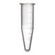 MTC Bio C1915 Capless Microtube, Graduated, Sterile, Conical Bottom - 1.5 mL
