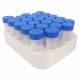 25mL Sterile Centrifuge Tubes with Screw Caps (25 Tubes/Foam Rack)