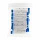 MTC Bio C2801 ProSeries™ Centrifuge Tube with Flat Screw Cap - 15mL in a Resealable Plastic Bag