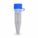 C3150-SL SureSeal 1.5mL Sterile Screw Cap Microtube, Conical Bottom, with O-Ring, Blue Loop Cap Attached