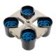 LW Scientific M5C-BKSU-15T1 MX5 Centrifuge, Swing-Out Bucket Rotor with 24-Place 3-10 mL Tube Inserts and 4-Place 50 mL Tube Inserts - Included Rotor and 24-Place Inserts Angled View