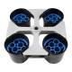 LW Scientific C5P-BKT7-AMN7 Replacement Bucket for 4-Place T-Rotor - With 4-Place T-Rotor and 24-Place 3-10 mL Tube Inserts (T-Rotor and Tube Inserts are Sold Separately)