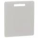 DETECTO Clear Acrylic Cardiac Board with Handle for Rescue and Whisper Series Medical Carts