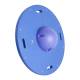 CanDo® Circular Wobble Balance Board Combo™ with 1 Instability Ball - Hard, Blue