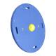 CanDo® Circular Wobble Balance Board Combo™ with 1 Instability Ball - X-Easy, Yellow