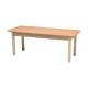 CanDo® Fixed Height Hardwood Treatment Table with Flat Top