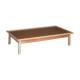 CanDo® Fixed Height Mat Platform Table with Raised-Rim Top