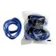 CanDo® Resistance Bands for Rubber Band Hand Grip Exerciser, 25 Bands - Heavy, Blue