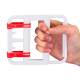 CanDo® Rubber Band Hand Grip Exerciser with 5 Resistance Level Bands - With Flexion Limiter