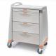 Capsa AVPCL10-CSHCL-D103 Avalo PCL Punch Card Medication Cart with 4 Drawers, Key Lock, Cantaloupe Accent Color