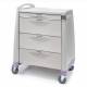 Capsa AVPCL10-CSHLV-D103 Avalo PCL Punch Card Medication Cart with 4 Drawers, Key Lock, Lavender Accent Color