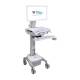 Capsa Trio™ LT Mobile Computing Workstation - Right Facing View (Monitor, Keyboard, and Mouse are Not Included)