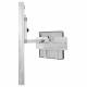 Phillips Safety CAS-MB-38479 Easy Slide Cassette Holder - Cassette Positioned in the Highest Setting, Right Angled Back View Enlarge (Please Note: Cassette is Sold Separately)