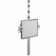 Phillips Safety CAS-MB-38479 Easy Slide Cassette Holder - Cassette Positioned in the Highest Setting, Right Angled View (Please Note: Cassette is Sold Separately)