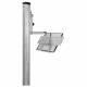 Phillips Safety CAS-MB-38479 Easy Slide Cassette Holder - Cassette Positioned in the Highest Setting, Facing Slightly Downward at a Right Angle (Please Note: Cassette is Sold Separately)
