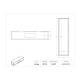 Poltex CASTBXSTK4 Cast Material Stacking Box - 4.92" Width, Dimensions