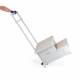Tip-N-Tow: Easily portable with built-in rollers, and grab bars
