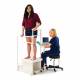 Clear Image Devices CD-24601 Standard Ultrasound Exam Step Positioning Platform - In Use