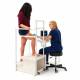 Clear Image Devices CD-24601 Standard Ultrasound Exam Step Positioning Platform - In Use