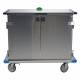 Pedigo CDS-342-B Gen3 Closed Surgical Case Cart with Double Door - 46.75" W x 28" D x 39" H