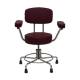 Creative Living Medical CHM8035-01MRI Non-Magnetic Stool with Rubber Tips, Backrest and Arms, 21" to 27" Height Adjustable