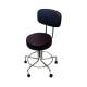 Creative Living Medical CHM8040-01 MRI Non-Magnetic Stool with 2" Dual Wheel Casters and Backrest, 22" to 28" Height Adjustable