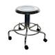 Creative Living Medical CHM8054-01 MRI Non-Magnetic Stainless Steel Stool with Dual Wheel Casters - Height Adjustable 15" to 21"
