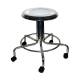 Creative Living Medical CHM8056-01 MRI Non-Magnetic Stainless Steel Stool with Dual Wheel Casters - Height Adjustable 21" to 27"