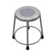 Creative Living Medical CHM8058-01 MRI Non-Magnetic Stainless Steel Stool with Rubber Tips - No Backrest - 18" Fixed Height